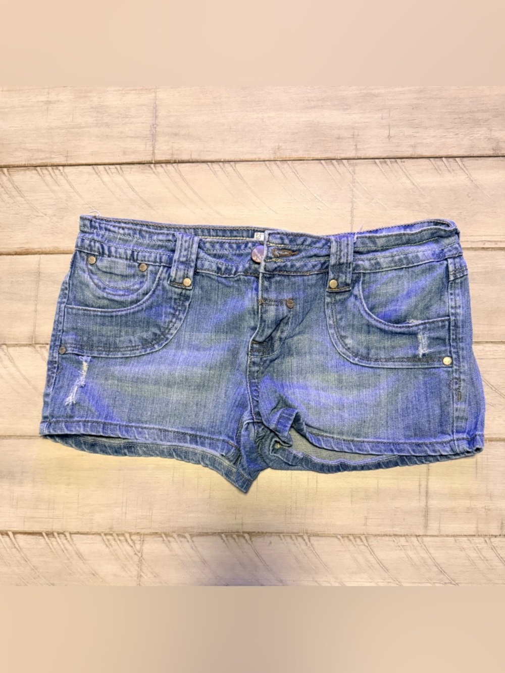 Women’s Mudd Blue Denim Shorts Size 11 Juniors